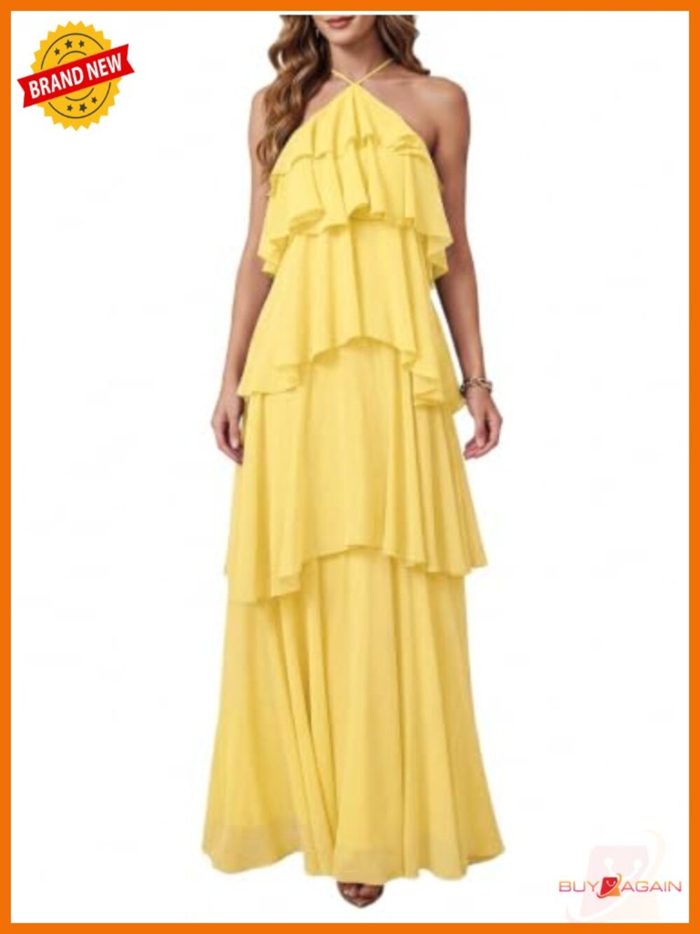 Sleeveless Ruffle Tiered Maxi Dress